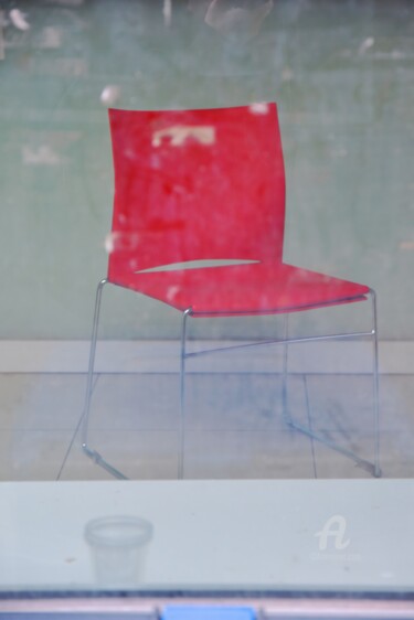 Photography titled "Red chair" by Alen Gurovic, Original Artwork, Non Manipulated Photography