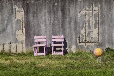 Photography titled "two chairs and  one…" by Alen Gurovic, Original Artwork, Non Manipulated Photography