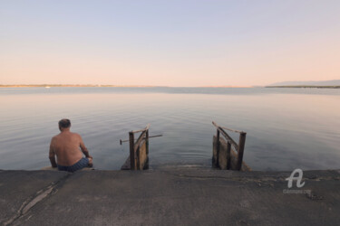 Fotografía titulada "Morning Swimmer" por Alen Gurovic, Obra de arte original, Fotografía digital