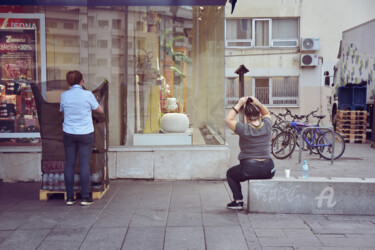 Photography titled "Workers checking th…" by Alen Gurovic, Original Artwork, Digital Photography