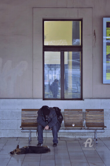 Photographie intitulée "Loneliness over time" par Alen Gurovic, Œuvre d'art originale, Photographie numérique