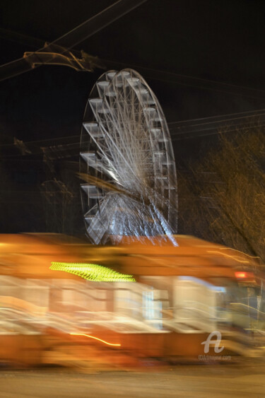 Fotografie getiteld "The wheel of misfor…" door Alen Gurovic, Origineel Kunstwerk, Digitale fotografie