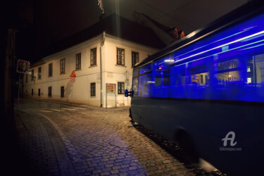 Photography titled "Zagreb blues" by Alen Gurovic, Original Artwork, Digital Photography