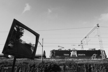 Photography titled "Train Croatia" by Alen Gurovic, Original Artwork, Digital Photography