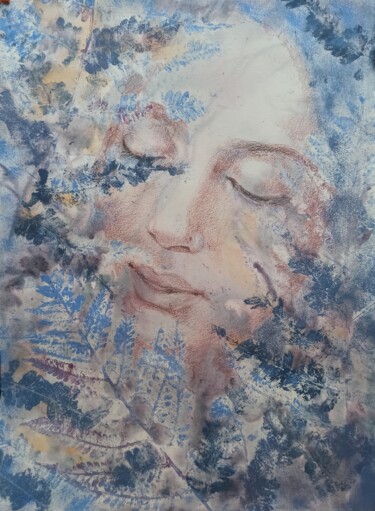 Malerei mit dem Titel "In the Presence of…" von Alena Masterkova, Original-Kunstwerk, Öl