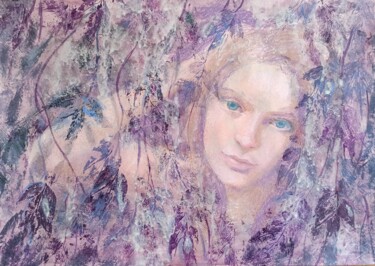 Картина под названием "Willow" - Alena Masterkova, Подлинное произведение искусства, Акрил
