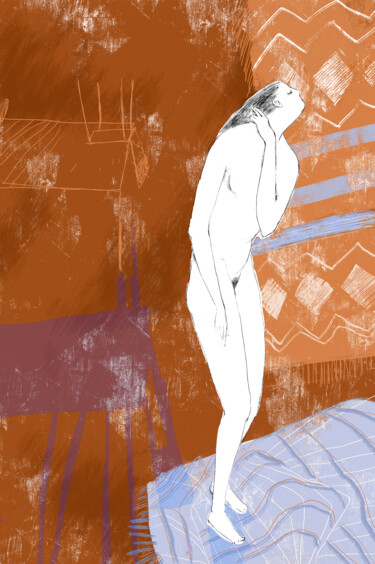 Arte digital titulada ""Слышишь?" Левая ча…" por Alena Mihajlova (Eorina), Obra de arte original, Trabajo Digital 2D