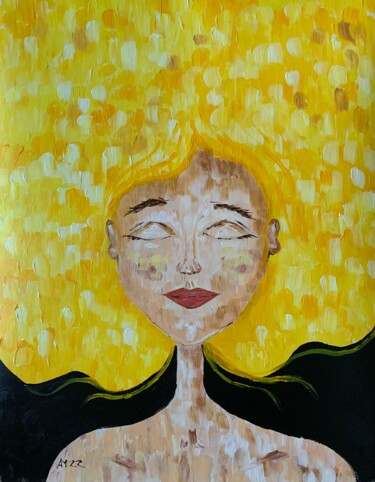 Peinture intitulée "The light is still…" par Alena Morozova, Œuvre d'art originale, Acrylique