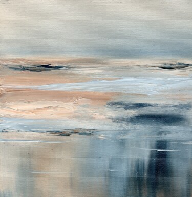 Malarstwo zatytułowany „Reflection, abstrac…” autorstwa Alena Post, Oryginalna praca, Olej