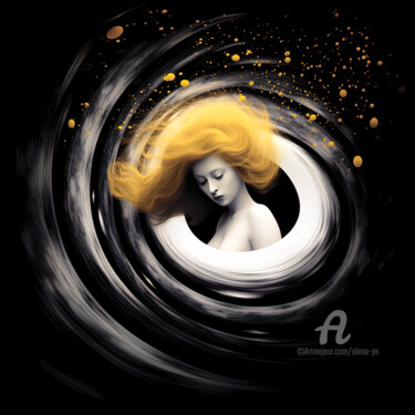 Digital Arts titled "Relax" by Alena Ps, Original Artwork, Digital Collage