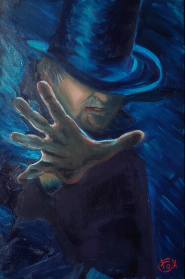 Pittura intitolato "The soultaker" da Alena Ptsjolko (Fox), Opera d'arte originale, Olio