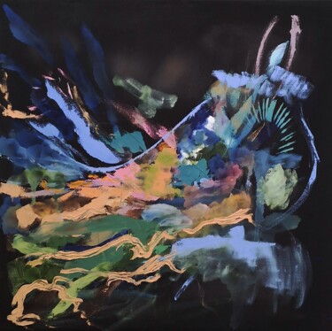 Картина под названием "Hope" - Alena Reit, Подлинное произведение искусства, Масло Установлен на Деревянная рама для носилок
