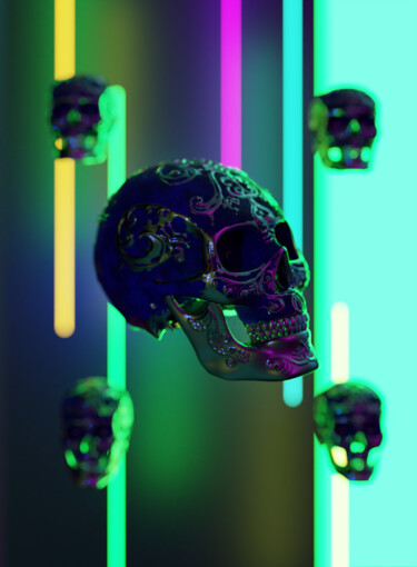 Digital Arts titled "lArt" by Alena Volkava, Original Artwork, 3D Modeling