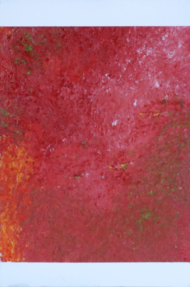 Картина под названием "RED ETUDE - acrylic…" - Alena Alexeeva, Подлинное произведение искусства, Акрил