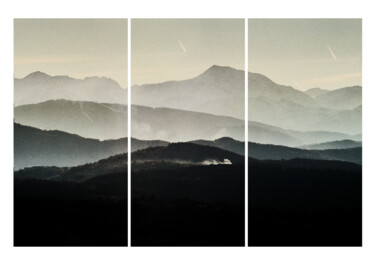 Fotografie mit dem Titel "Le Langhe Piemontesi" von Aleph Uteza Lysimaque, Original-Kunstwerk, Digitale Fotografie Auf Alumi…