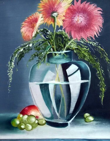 Pintura intitulada "Summer mood" por Arthur Savachenko, Obras de arte originais, Óleo
