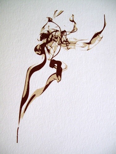Malerei mit dem Titel "La Dance" von Alessandra Dalla Rosa, Original-Kunstwerk, Öl