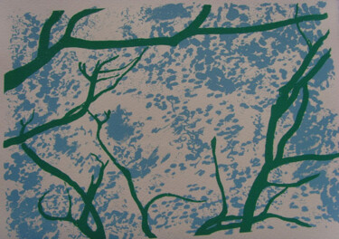 Printmaking titled "primavera" by Alessandra Dalla Rosa, Original Artwork, Engraving