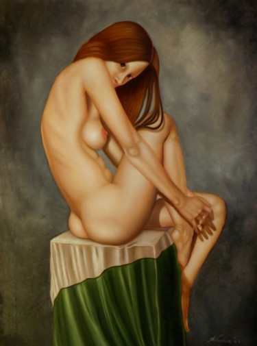 Peinture intitulée "Mirabilia" par Alessandra Veccia, Œuvre d'art originale, Huile