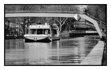 Photographie intitulée "Le canal" par Jean-Louis Alessandri, Œuvre d'art originale