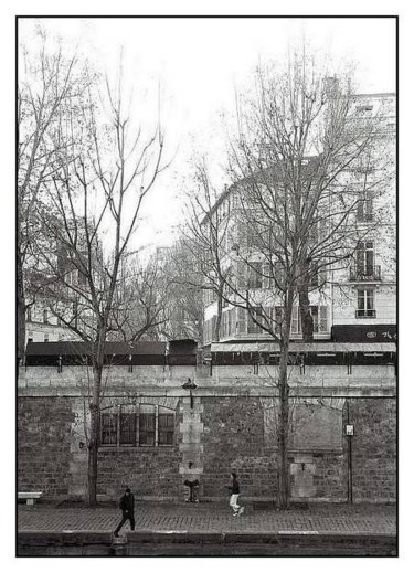 Photographie intitulée "Sur les quais" par Jean-Louis Alessandri, Œuvre d'art originale