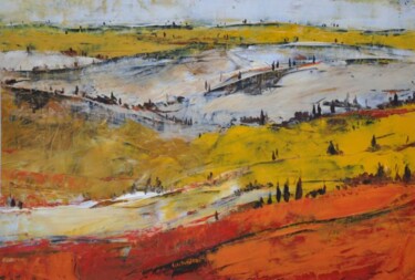 Painting titled "Toscana" by Alessandro Andreuccetti, Original Artwork