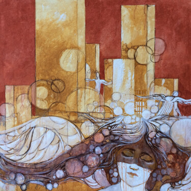제목이 "Goodmorning Manhatt…"인 미술작품 Alessandro Andreuccetti로, 원작, 아크릴