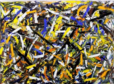 Peinture intitulée "jazz 12032101" par Alessandro Butera, Œuvre d'art originale, Huile