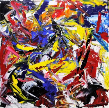 Pittura intitolato "jazz 12032105" da Alessandro Butera, Opera d'arte originale, Olio