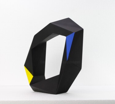 Sculpture intitulée "italian style black…" par Alessandro Butera, Œuvre d'art originale, Acrylique