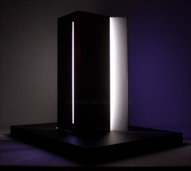 Skulptur mit dem Titel "light sculpture" von Alessandro Butera, Original-Kunstwerk, Acryl