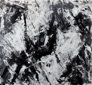 Картина под названием "Abstract 2" - Alessandro Butera, Подлинное произведение искусства, Акрил