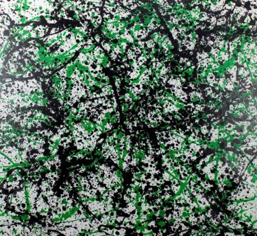 Ζωγραφική με τίτλο "green" από Alessandro Butera, Αυθεντικά έργα τέχνης, Ακρυλικό