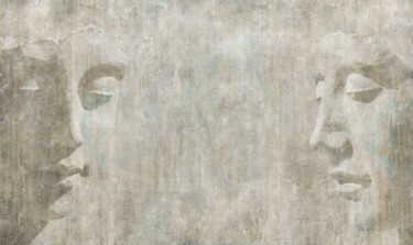 FACE TO FACE Arts numériques intitulée "FACE TO FACE" par Alessandro Scanziani, Œuvre d'art originale, Peinture numérique