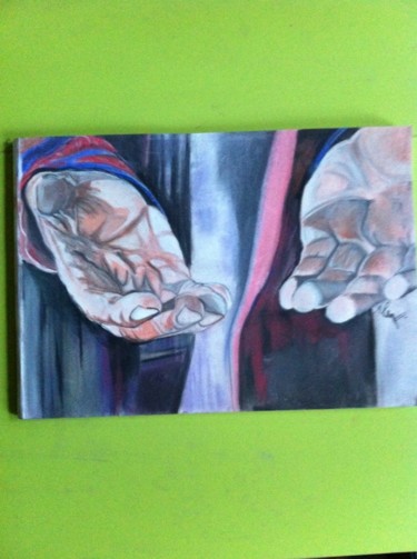 Drawing titled "Begging" by Alessandro Cedroni, Original Artwork