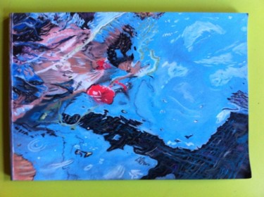 Drawing titled "Swimming" by Alessandro Cedroni, Original Artwork