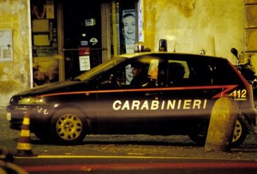 Fotografia intitolato "Carabinieri presidi…" da Alessandro Lisci, Opera d'arte originale