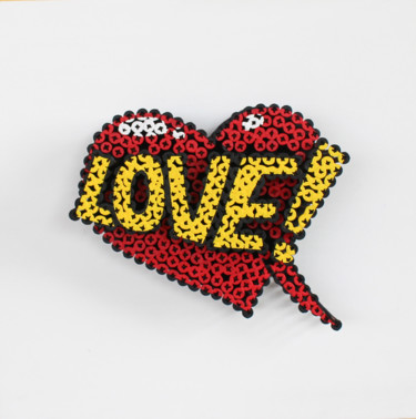 雕塑 标题为“Mini Love!” 由Alessandro Padovan, 原创艺术品, 金属