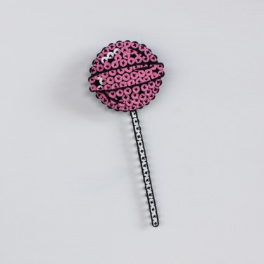 Sculpture titled "Mini Lollipop" by Alessandro Padovan, Original Artwork, Metals