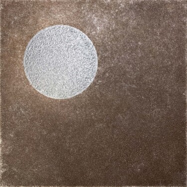 Картина под названием "Full Moon" - Alessia Lu, Подлинное произведение искусства, Акрил Установлен на Деревянная рама для но…