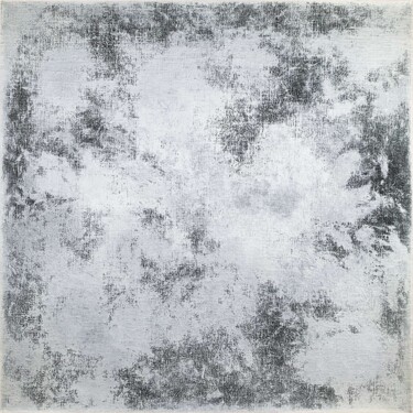 Картина под названием "Silver" - Alessia Lu, Подлинное произведение искусства, Акрил Установлен на Деревянная рама для носил…