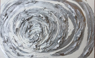 Pittura intitolato "the orgiasic vortex…" da Alessia Nicolini, Opera d'arte originale, Gesso