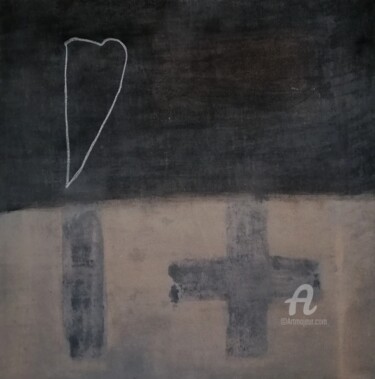 Pittura intitolato "Aritmie del cuore" da Alessio Brugnoli, Opera d'arte originale, Acrilico