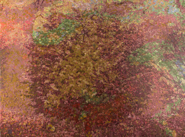 Картина под названием "Дерево 1" - Алексей Тимохин, Подлинное произведение искусства, Масло
