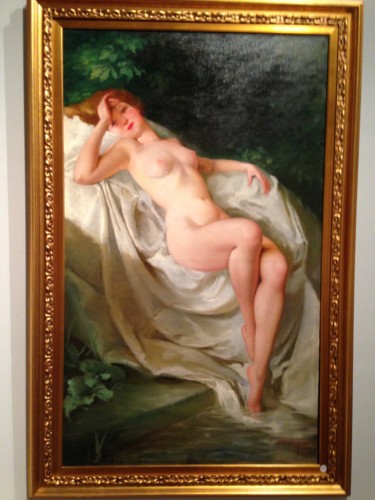 Pintura titulada "nude-painting-2.jpg" por Alex Apostol, Obra de arte original