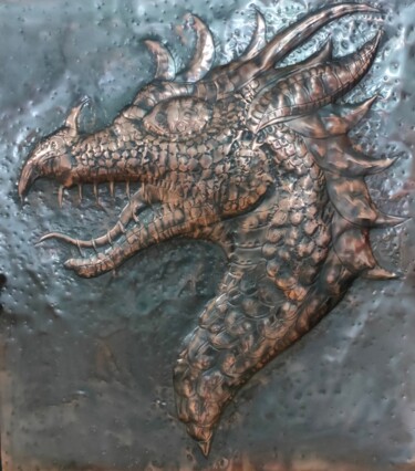 Diseño titulada "" Дракон"." por Alexey Saralidze, Obra de arte original, Accesorios