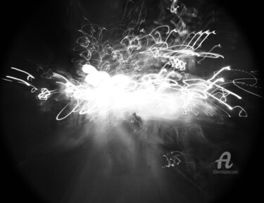 Photographie intitulée "The Big Bang" par Alex Buzunov, Œuvre d'art originale, Light Painting