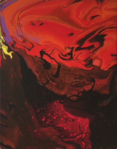 Peinture intitulée "D9.jpg" par George Jung, Œuvre d'art originale, Acrylique