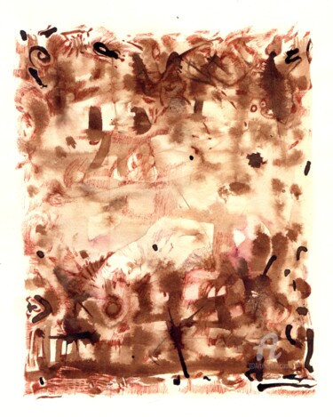 제목이 "Artifact Message XV…"인 미술작품 Alex Henk로, 원작, 잉크