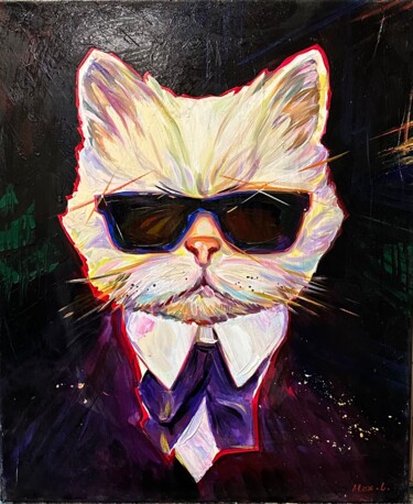 Peinture intitulée "Mafia dieren nr. 1" par Alex Loreci, Œuvre d'art originale, Acrylique